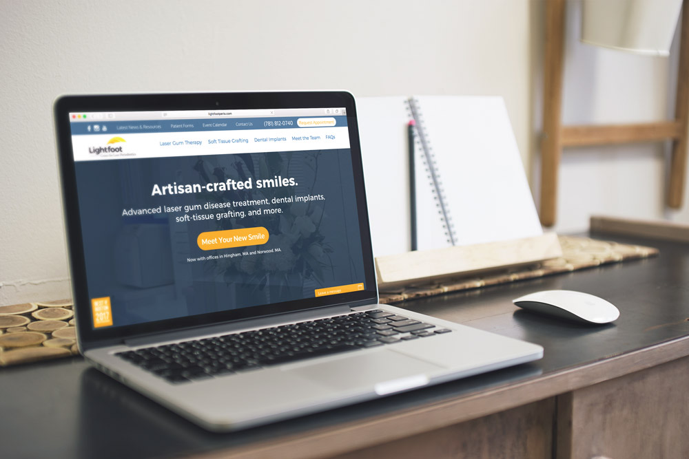 LightfootPerio.com: Website Design